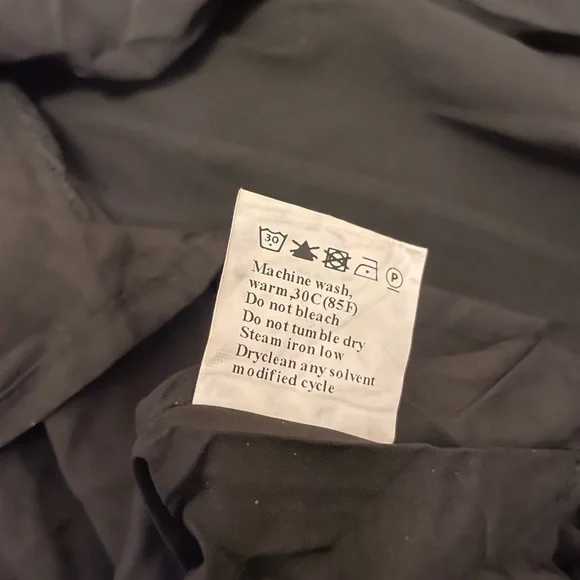 Dokotoo NWT Womens Smocked Black Dress Small Ruffle Off Shoulder Milkmaid - Picture 10 of 12